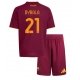 AS Roma Paulo Dybala #21 Domaci Dres za djecu 2025-26 Kratak Rukav (+ Kratke hlače)